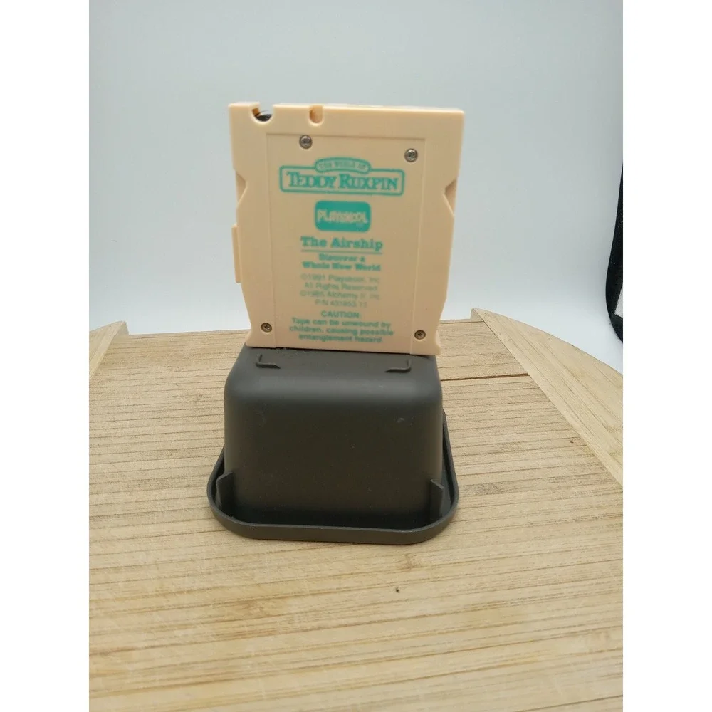 Vintage‎ Playskool 1991 Teddy Ruxpin Replacement Airship Cartridge WORKS!